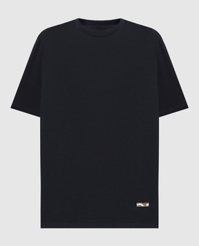 Jil Sander Синя футболка з логотипом J04GC0105J20073