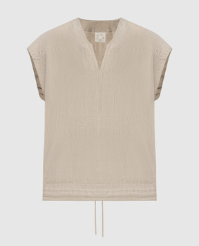 Jan Jan Van Essche Бежева туніка з льону TUNIC35LINENCLOTH