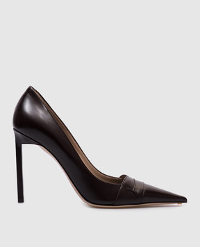 Tom Ford Коричневі шкіряні туфлі W3716LCL002N