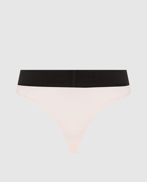 Tom Ford Розовые трусики-тонг с логотипом KNJ009JEX011