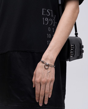 Maison Margiela MM6 Сріблястий браслет з підвіскою SM7UY0087P7352