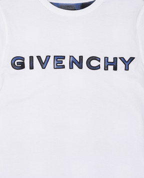 Givenchy Дитяча двостороння футболка з логотипом H3054612+