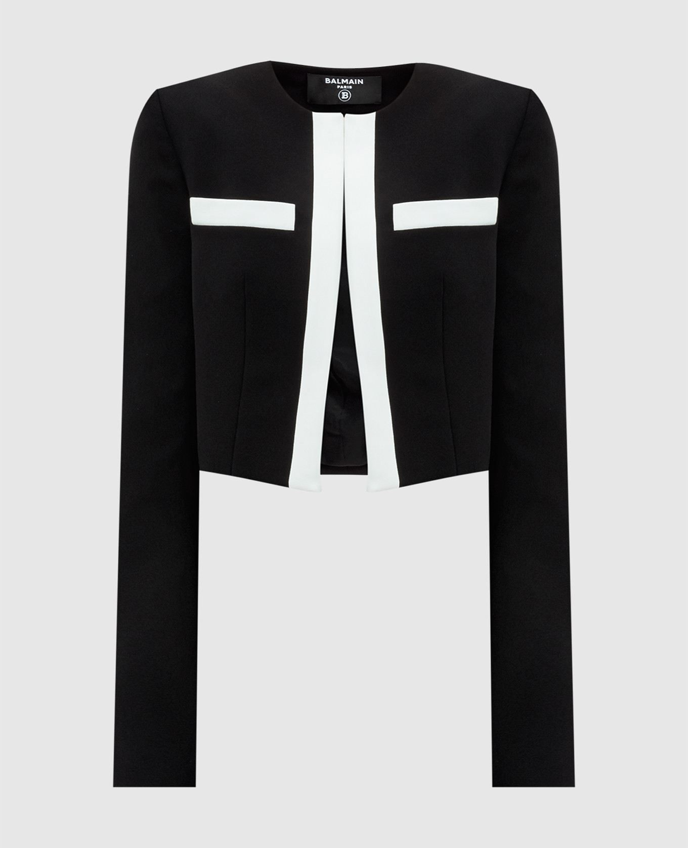 

Черный укороченный жакет Spencer, Жакеты