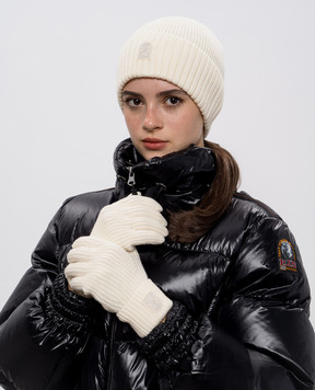 Parajumpers Бежева шапка з вовни мериноса 25WPAHAHA12