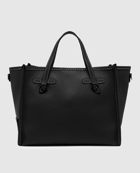 Gianni Chiarini Чорна шкіряна сумка-тоут Marcella BS9330BBLTU