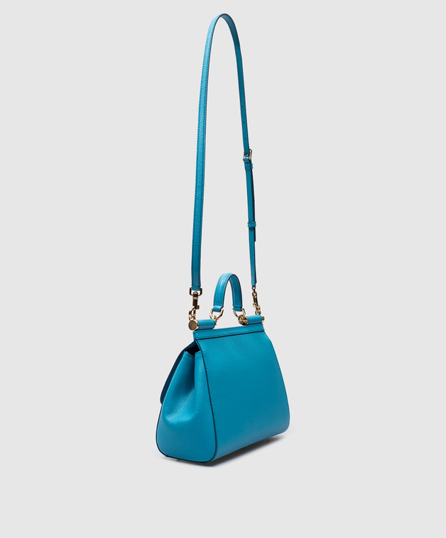 Dolce&Gabbana - Sicily blue leather satchel bag BB6002A1001 - buy with  Netherlands delivery at Symbol