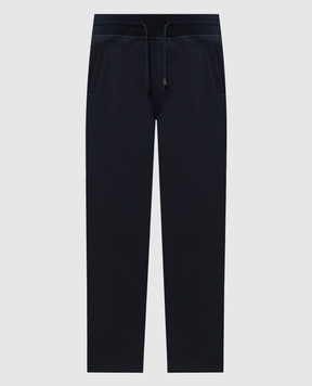 Cashmere&Whiskey Синие джогеры SWEATPANTS1