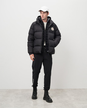 Moncler Grenoble Черная куртка с логотипом J20978G0002389ALV