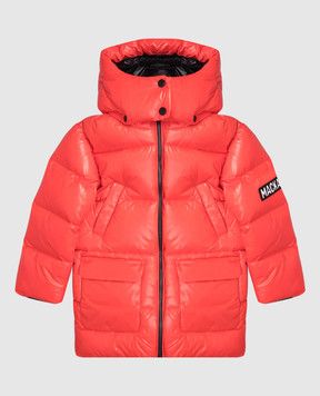Mackage Дитячий червоний пуховик KENNIE KENNIELUS