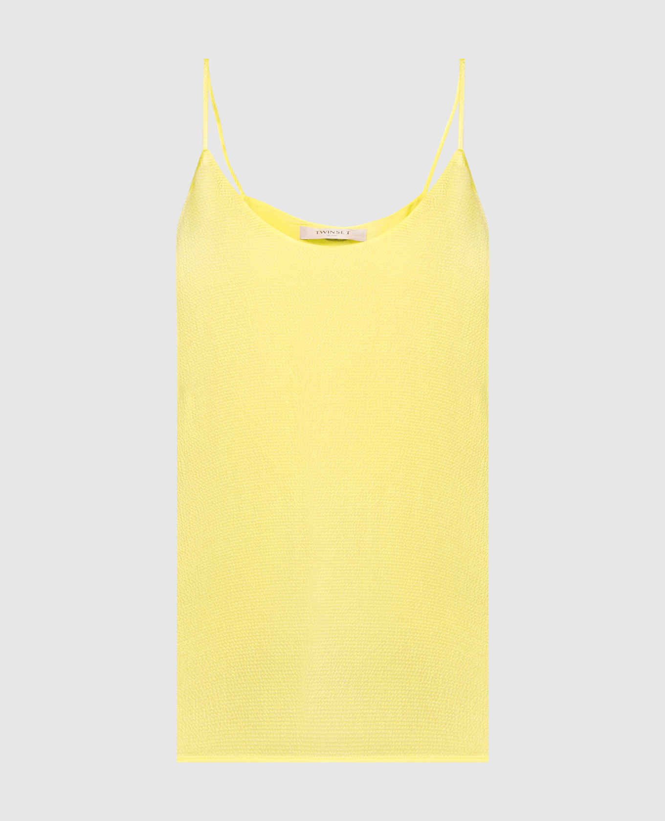 Yellow top with logo