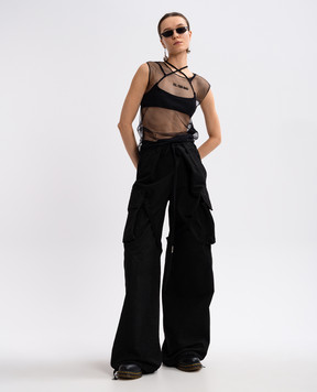 Ann Demeulemeester Чорні карго Fressa B0012423FA559