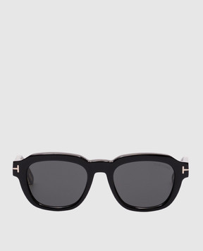 Tom Ford Чорні сонцезахисні окуляри ICON з логотипом FT1226