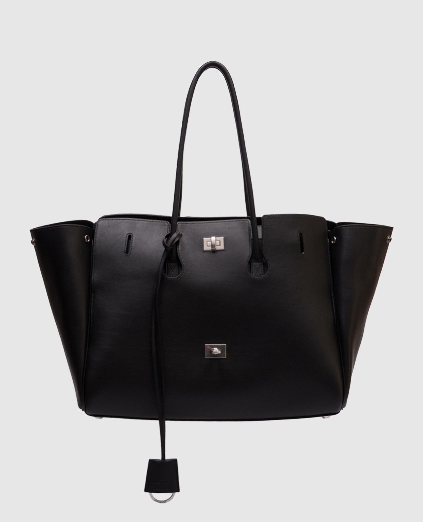 

Черная кожаная сумка Bel Air Carry All Bag, Черный, Сумки на плечо