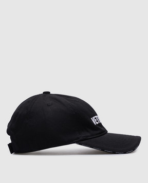 Vetements Черная кепка с логотипом UA66CA120Bm