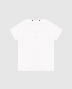 Givenchy Детская футболка с вышивкой логотипа H306421218