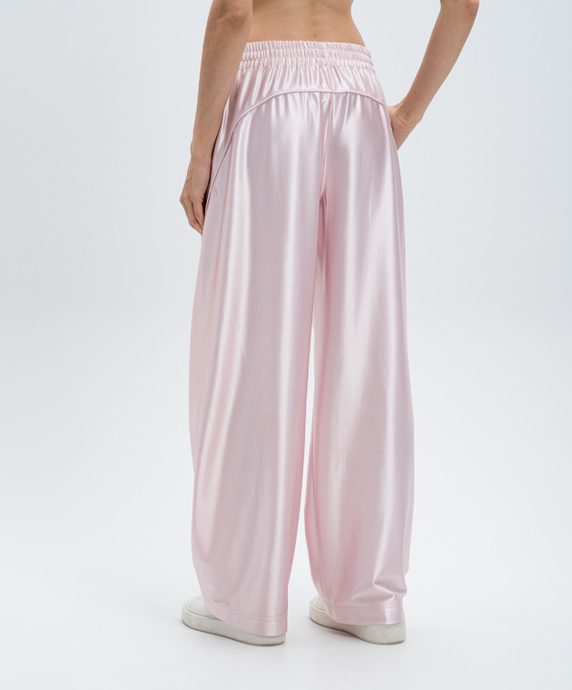 Alexander Wang Розовые спортивные штаны с логотипом 4CC3244367 изображение 4