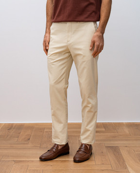 Loro Piana Бежевые брюки Pantaflat FAO8422