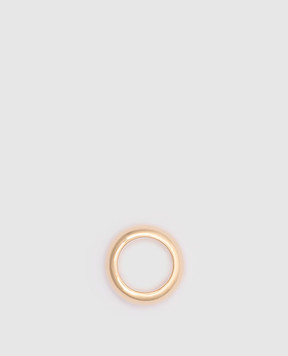 ANNIKA INEZ Золотое серебряное кольцо Cigar Band R178
