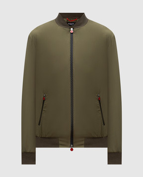 Kiton Зелена вітровка з логотипом UBLMSEAK0750F