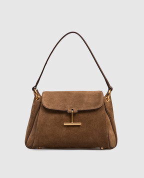 Tom Ford Коричнева замшева сумка TFL1870LCL068G