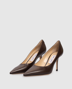 Jimmy Choo Коричневые кожаные туфли LOVE LOVE85ZNU