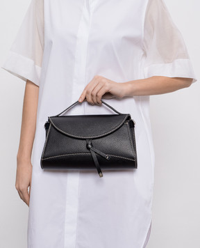 Gianni Chiarini Чорна шкіряна сумка MARGOT BS11411GRNNABCL