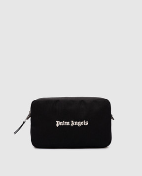 Palm Angels Чорна сумка Cordura з вишивкою логотипа PMNQ010S24FAB001