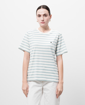 Max Mara Weekend Зелена футболка SATRAPO в смужку SATRAPO