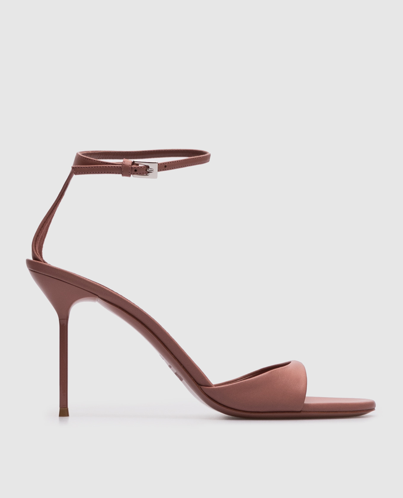 

Розовые кожаные босоножки LIDIA 90, Розовый, Босоножки