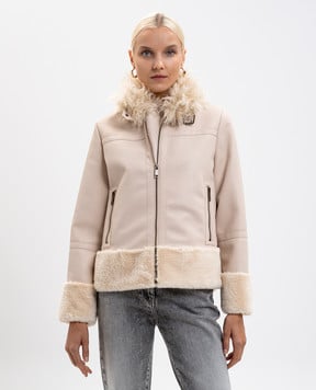 Twinset Бежевая куртка 252TP2410