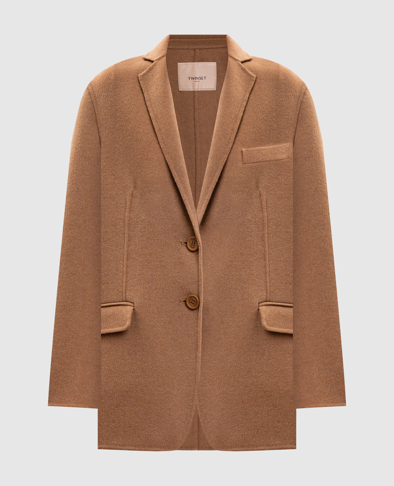 

Коричневый жакет с шерстью, Жакеты