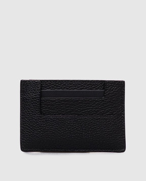 Tom Ford Чорний шкіряний картхолдер з монограмою логотипа S0523LCL095G