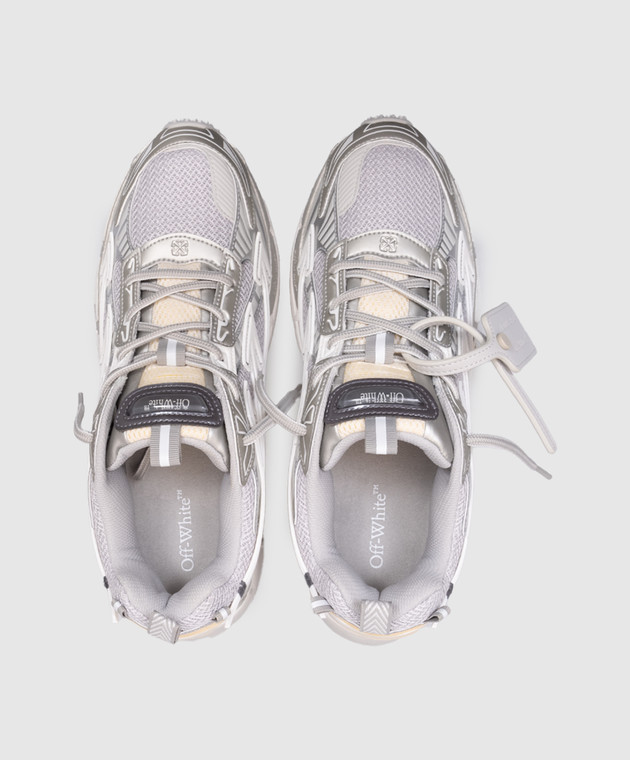 Off-White - Серые кроссовки Be Right Back OMIA295C99FAB001 купить