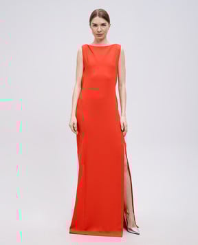 Max Mara Помаранчева сукня максі CRESO CRESO
