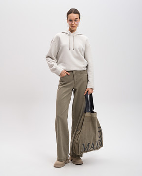 Max & Co Белые худи FIORIRE с люрексом FIORIRE