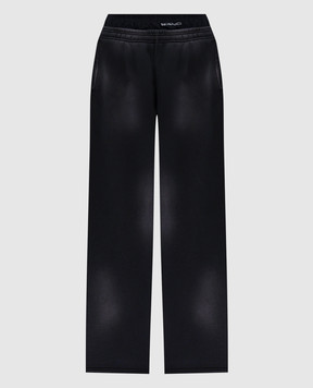 Alexander Wang Чорні спортивні штани з логотипом 4CC1254406