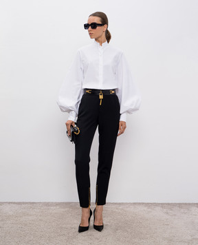 Balmain Біла блуза FF1HU681CG22