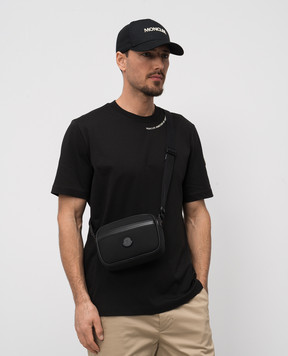 Moncler Черная сумка Pierrick с логотипом логотип логотип K109A5L00008M6256