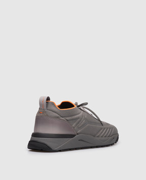 Santoni Сірі кросівки з ефектом деграде MBIO22132ANETHOD
