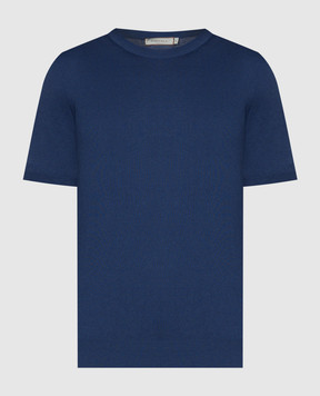 Canali Синя футболка MK00145C0719