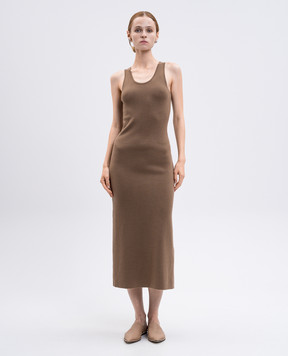 Max Mara Коричнева сукня ACERI з вовни ACERI