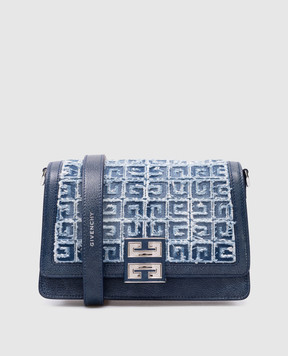 Givenchy Синяя комбинированная сумка 4G Multicarry BB50XLB1ZQ