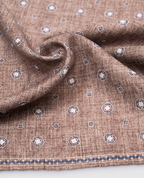 Brunello Cucinelli Двухсторонний платок-паше в геометрический принт MR8900091