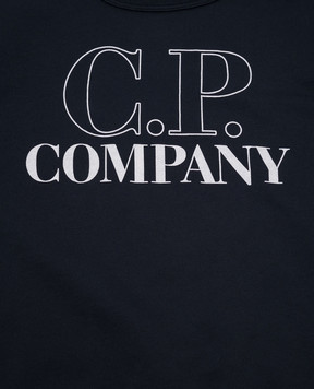 C.P. Company Дитячий синій спортивний костюм з принтом логотипа CUK005LCC0218