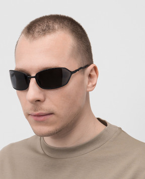 Kuboraum Черные очки Н30 KRSH30BB000000GT
