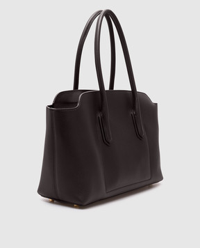 Tom Ford Коричнева шкіряна сумка-тоут ALEXANDER L1890LCL490G