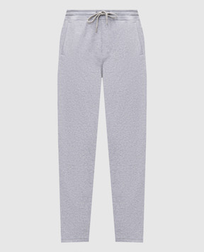Brunello Cucinelli Серые спортивные штаны MW8633243G
