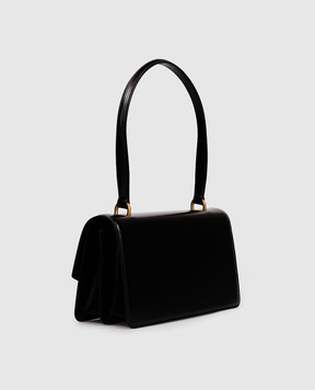 Valentino Чорна шкіряна сумка Vain 7W2B0R93GCB