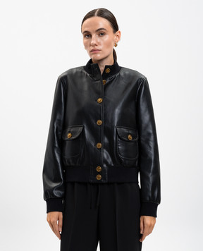Twinset Черная куртка с логотипом 252TP2232