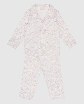 Story Loris Детская белая пижама в цветочный принт. 3628156